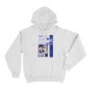 Kiss Me If You Can Intimate Couple Unisex Hoodie White