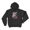 Kiss Me If You Can Romantic Couple Unisex Hoodie Black