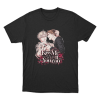 Kiss Me If You Can Romantic Couple Unisex T Shirt Black